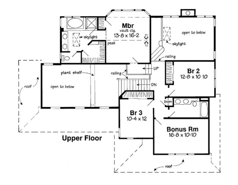 SECOND LEVEL FLOOR PLAN