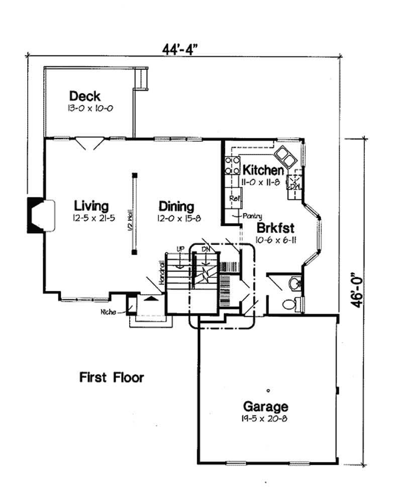 MAIN LEVEL FLOOR PLAN