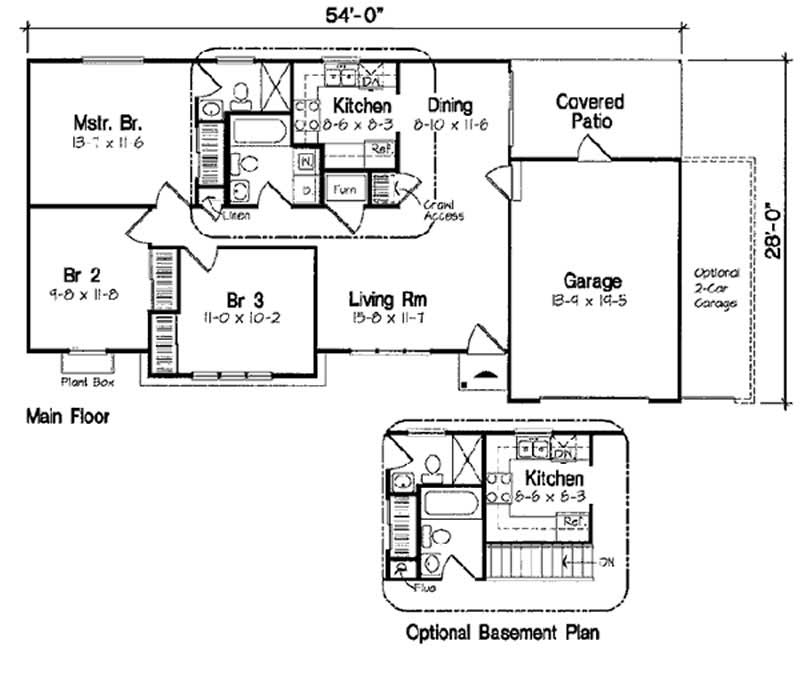 MAIN LEVEL FLOOR PLAN