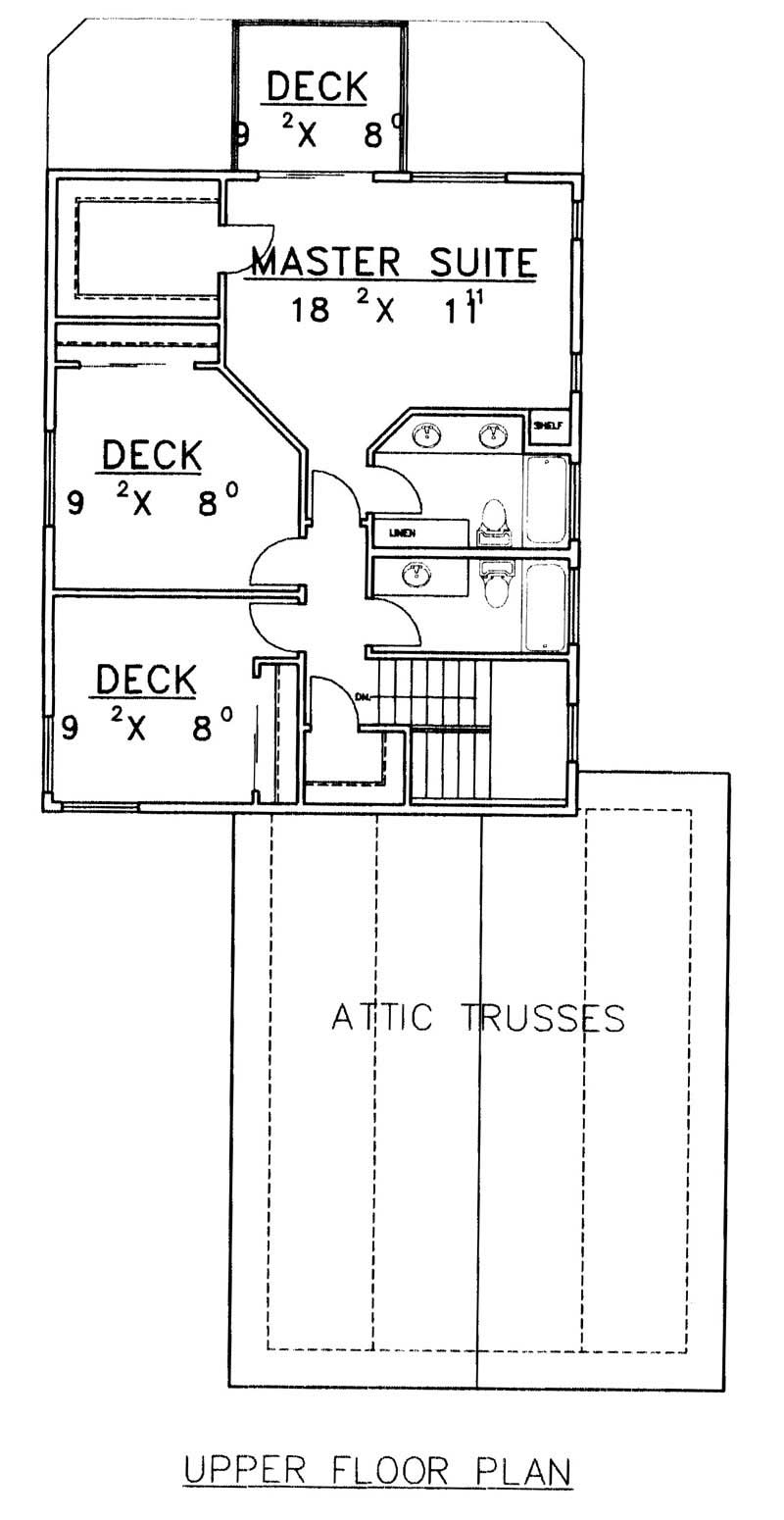 UPPER LEVEL FLOOR PLAN