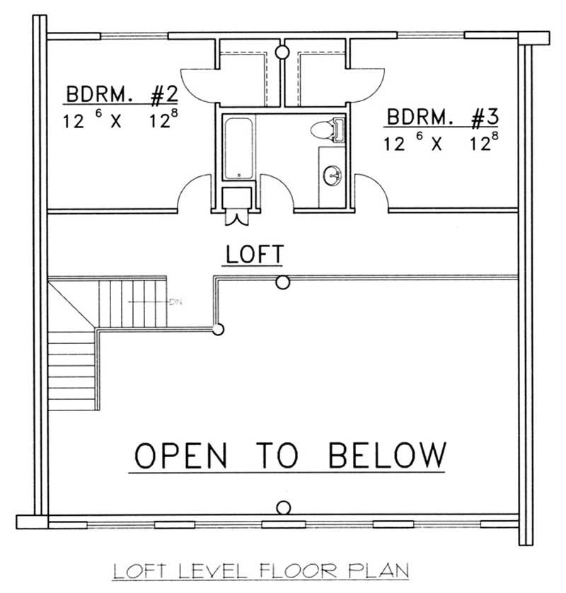 SECOND FLOOR PLAN