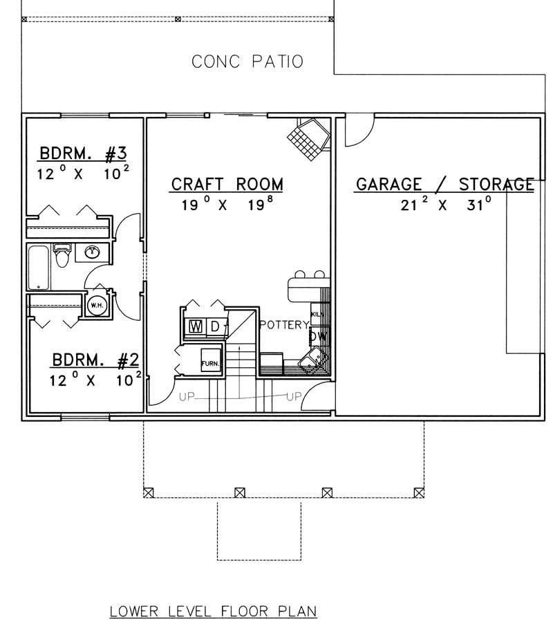 LOWER LEVEL FLOOR PLAN
