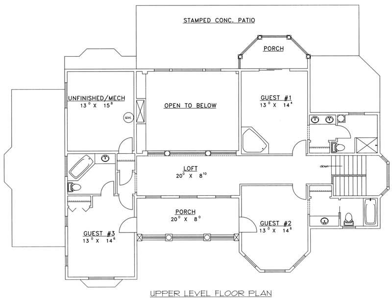 SECOND FLOOR PLAN