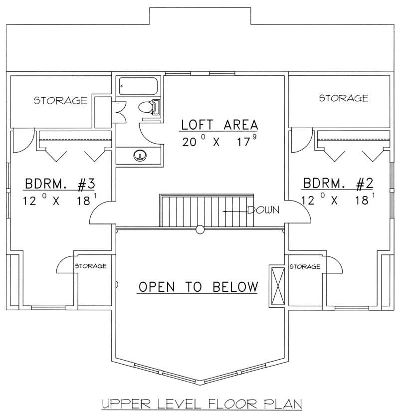 SECOND FLOOR PLAN