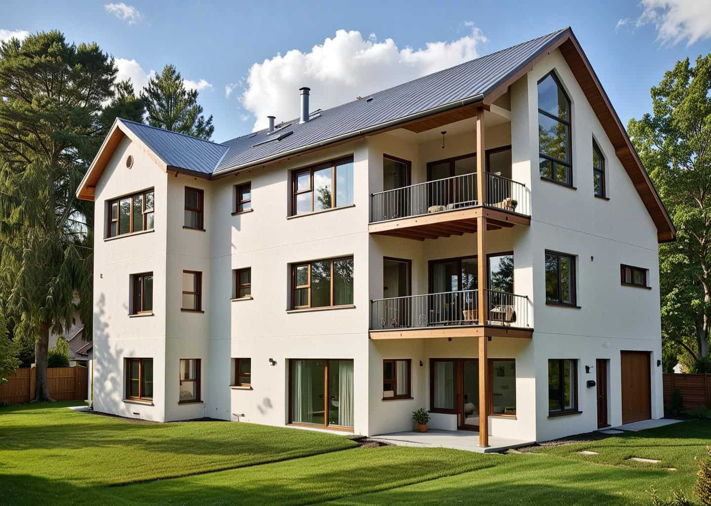 4-Bedroom, 3029 Sq Ft Concrete Block/ ICF Design Home Plan - 132-1209 - Main Exterior