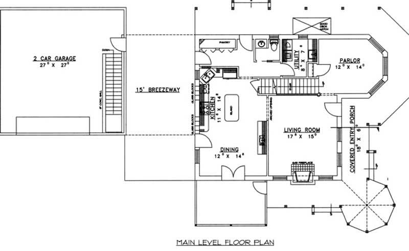 MAIN LEVEL FLOOR PLAN