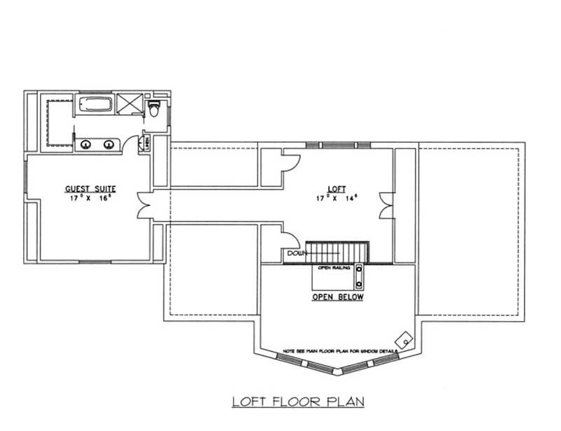 SECOND LEVEL FLOOR PLAN