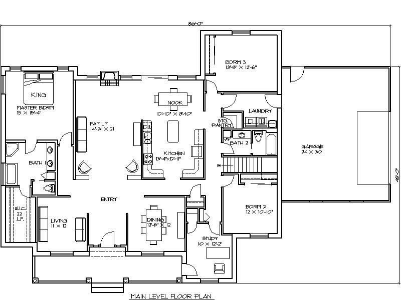 MAIL LEVEL FLOOR PLAN