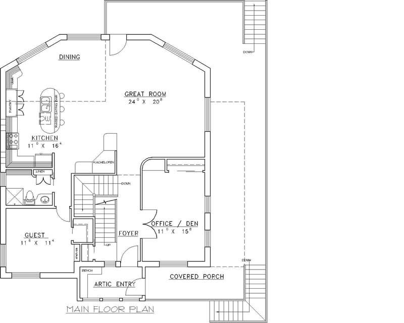 FIRST LEVEL FLOOR PLAN