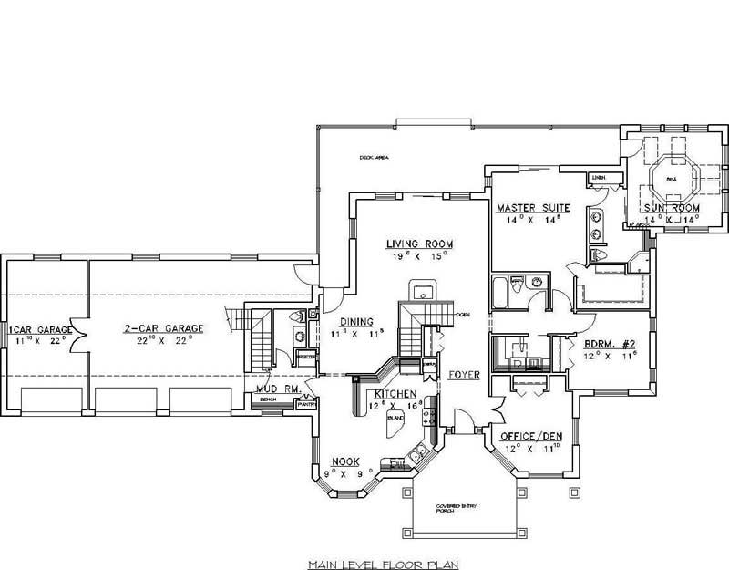 MAIN LEVEL FLOOR PLAN