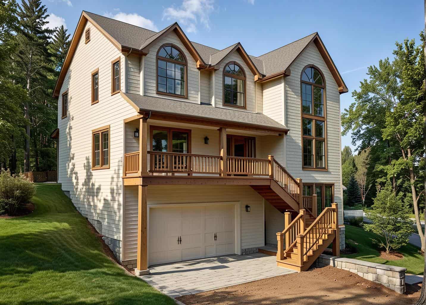 4-Bedroom, 2592 Sq Ft Concrete Block/ ICF Design House Plan - 132-1256 - Front Exterior