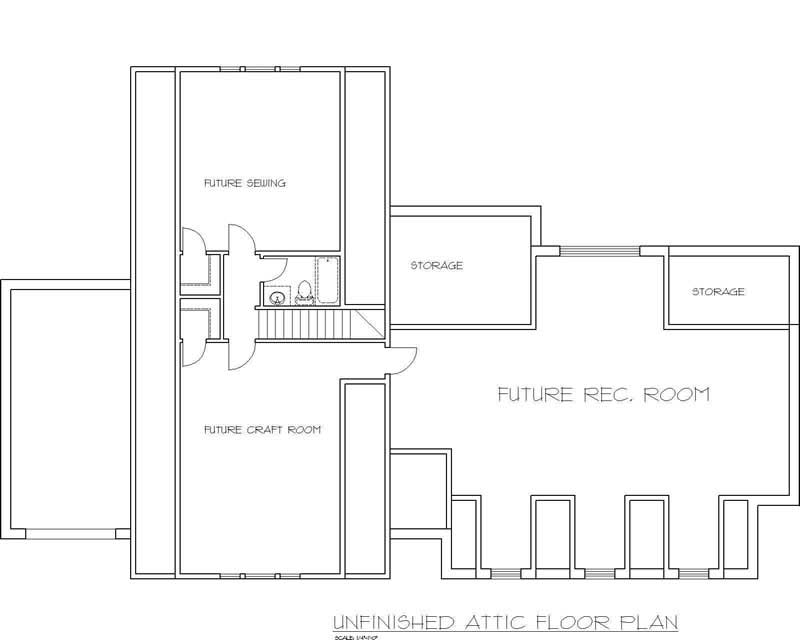 BONUS ROOM FLOOR PLAN