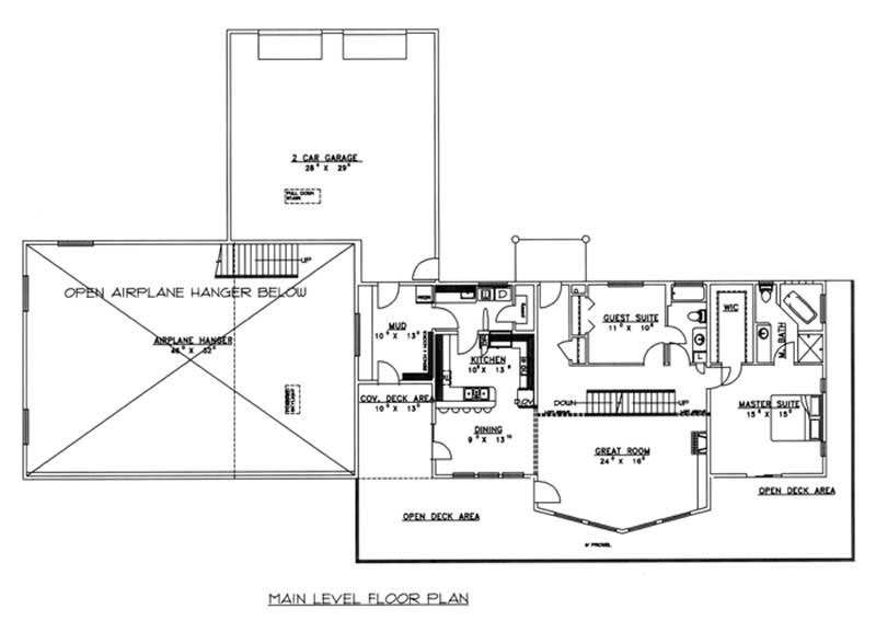 MAIN LEVEL FLOOR PLAN