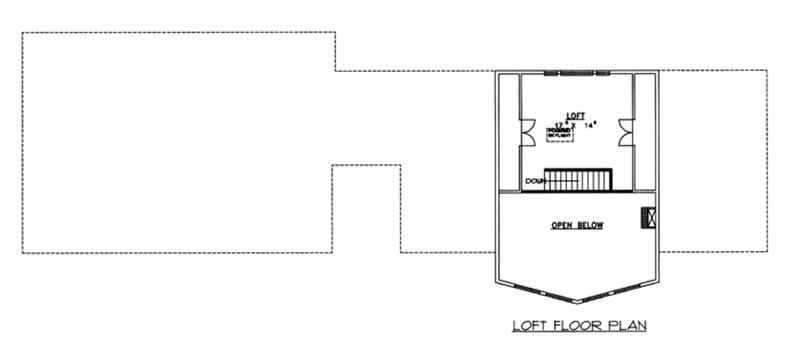 SECOND LEVEL FLOOR PLAN