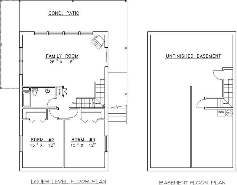 LOWER LEVEL FLOOR PLAN