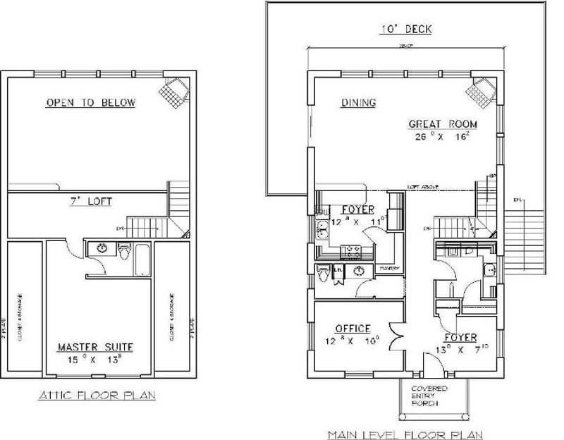 MAIN LEVEL FLOOR PLAN