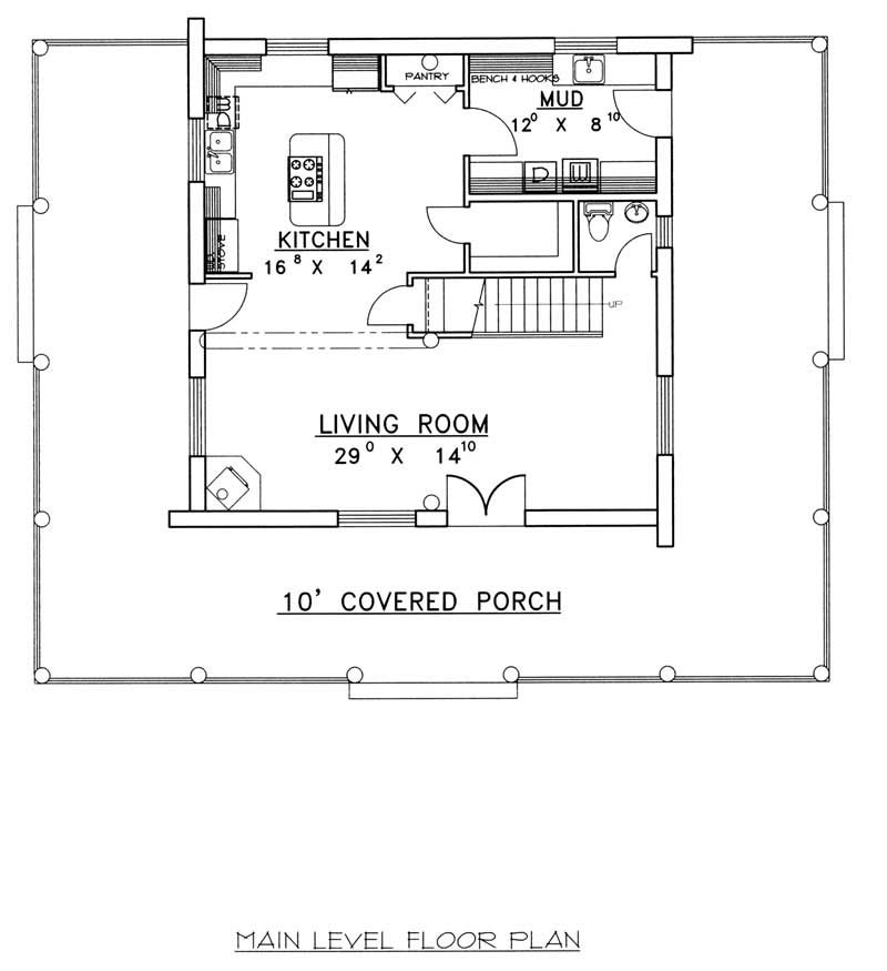 MAIN LEVEL FLOOR PLAN