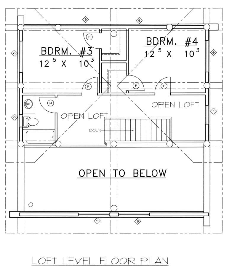 THIRD LEVEL FLOOR PLAN