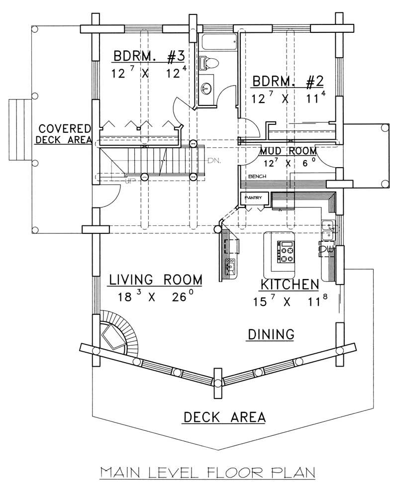 MAIN LEVEL FLOOR PLAN