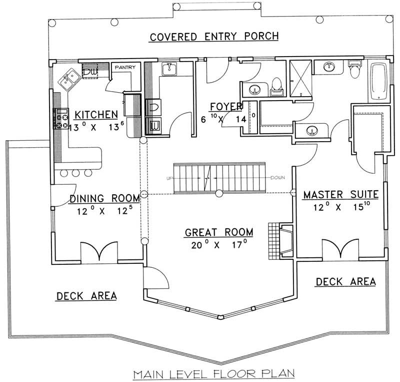 MAIN LEVEL FLOOR PLAN