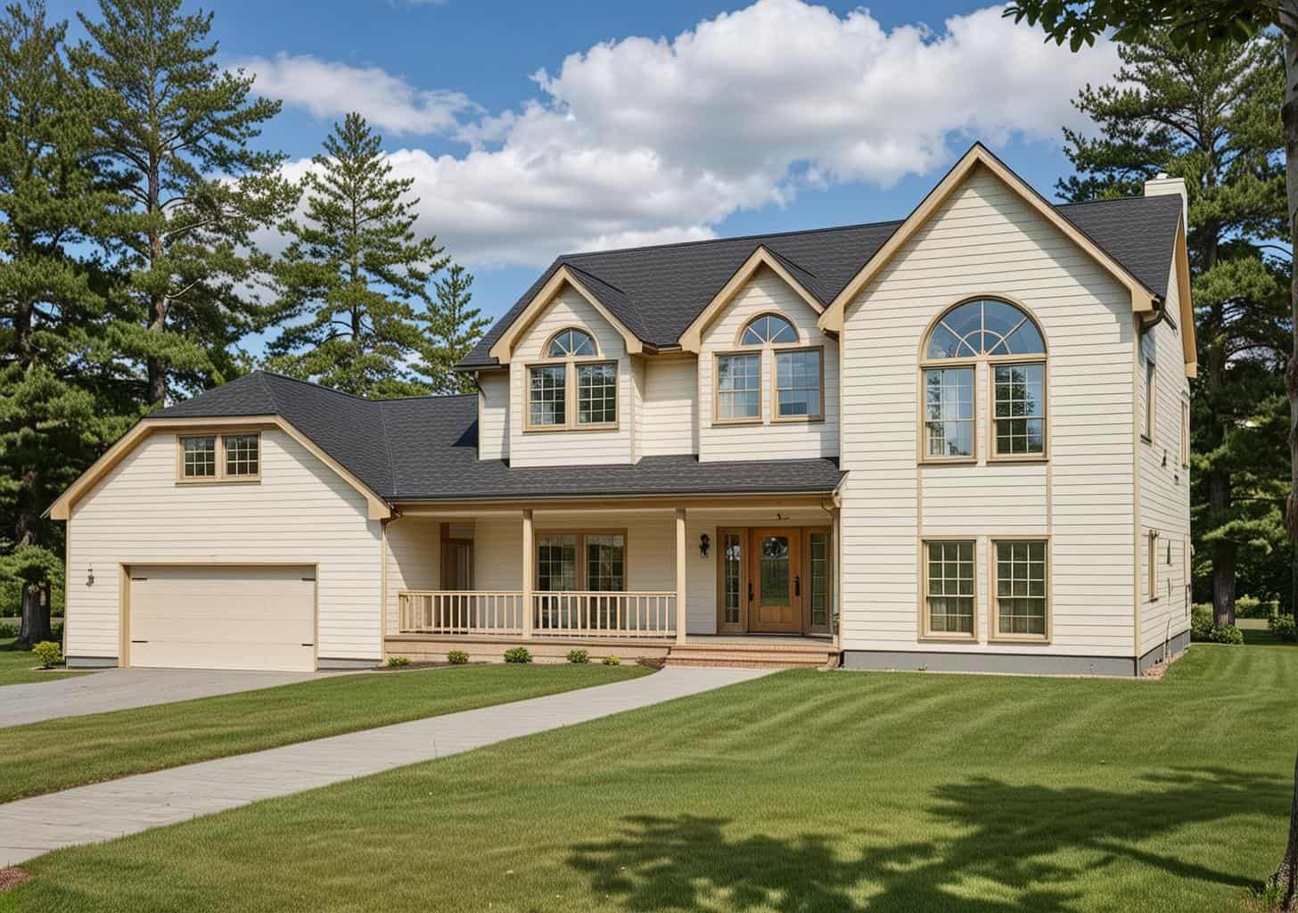 4-Bedroom, 2455 Sq Ft Concrete Block/ ICF Design House Plan - 132-1331 - Front Exterior