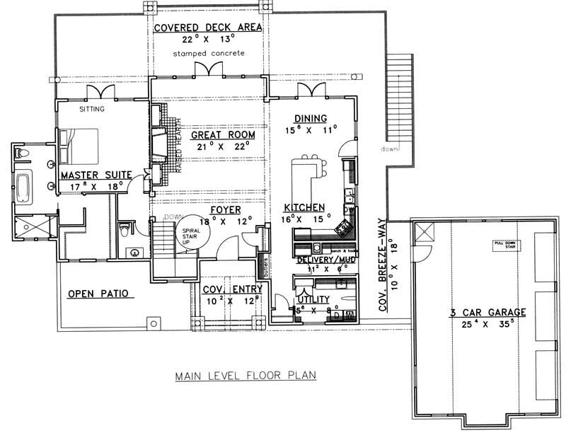 MAIN FLOOR PLAN