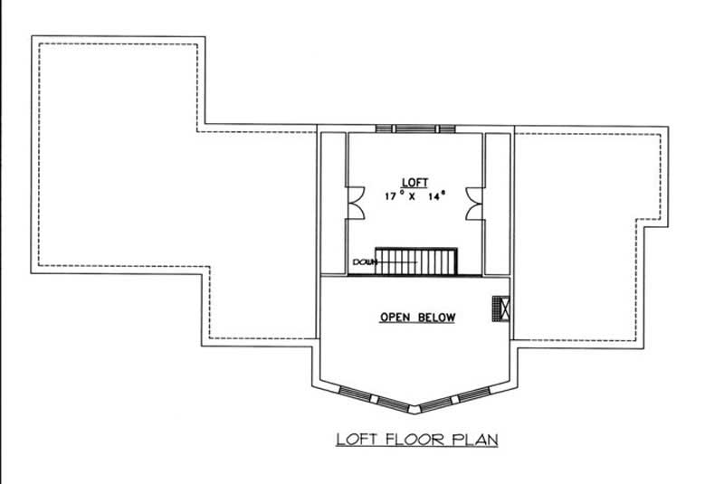 SECOND LEVEL FLOOR PLAN