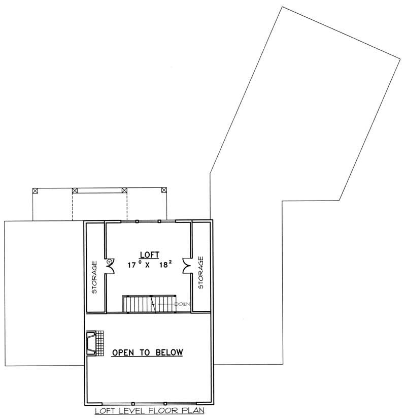 UPPER LEVEL FLOOR PLAN