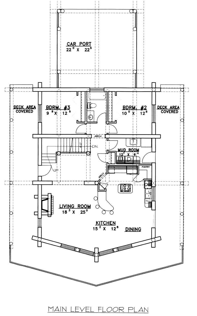 MAIN LEVEL FLOOR PLAN