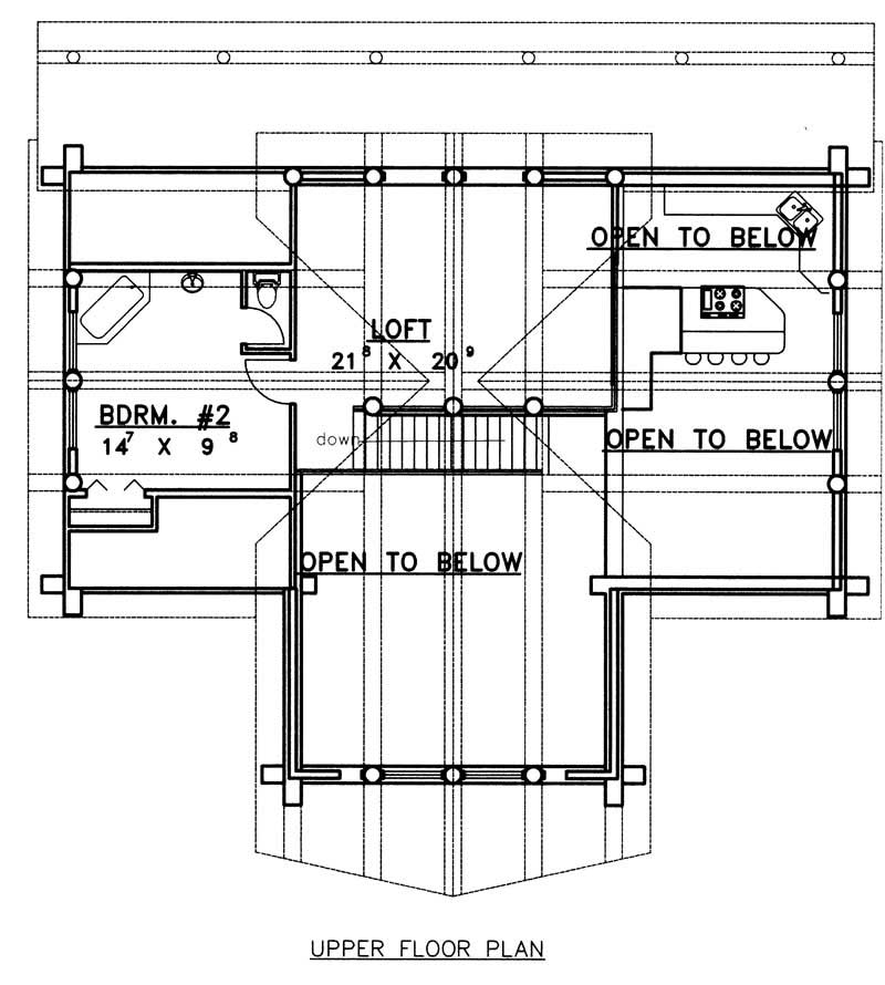 SECOND LEVEL FLOOR PLAN