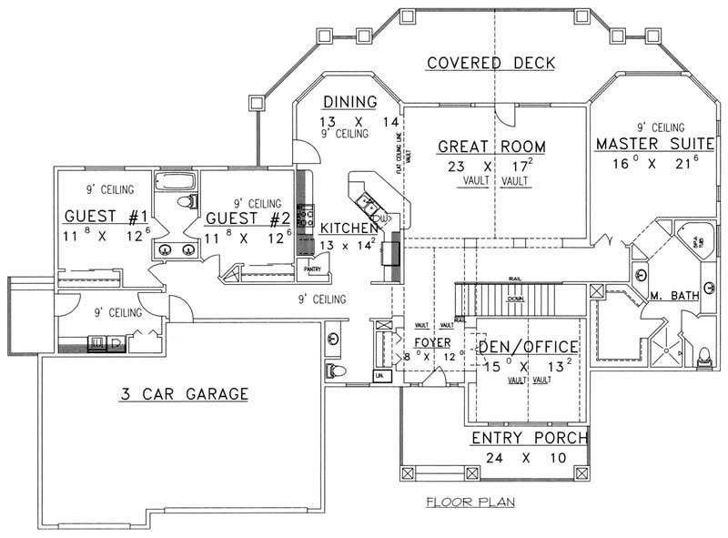 MAIN LEVEL FLOOR PLAN