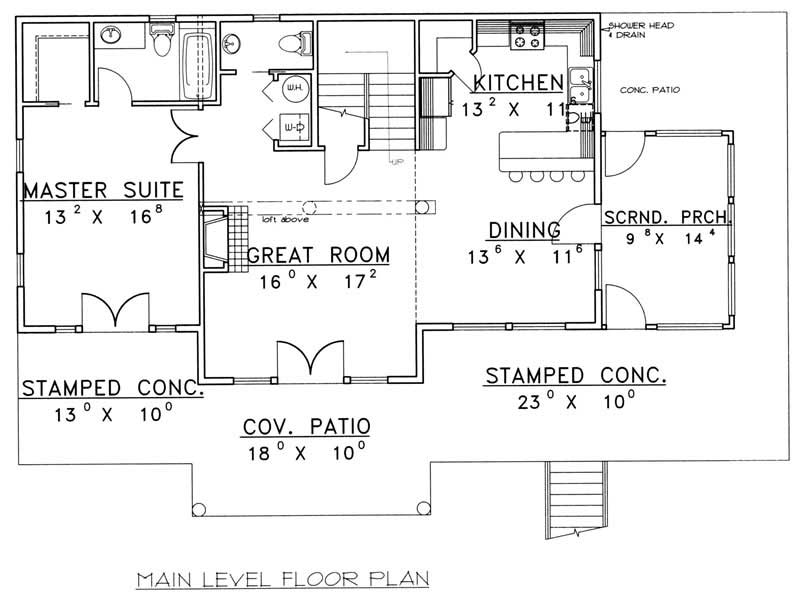 Floor Plan First Story
