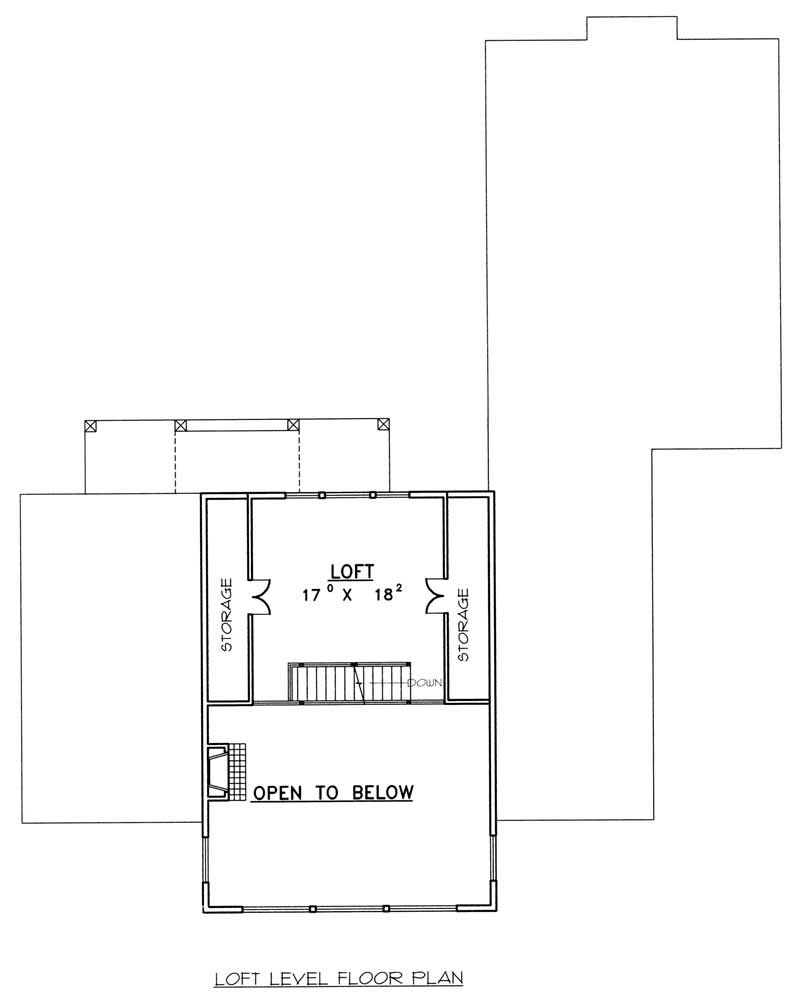 UPPER LEVEL FLOOR PLAN