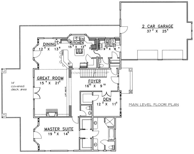 MAI N LEVEL FLOOR PLAN