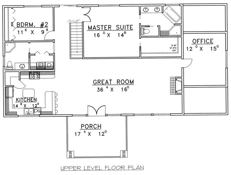 MAIN LEVEL FLOOR PLAN