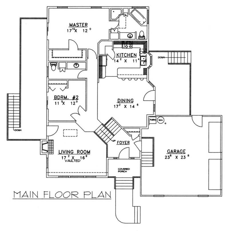 MAIN LEVEL FLOOR PLAN
