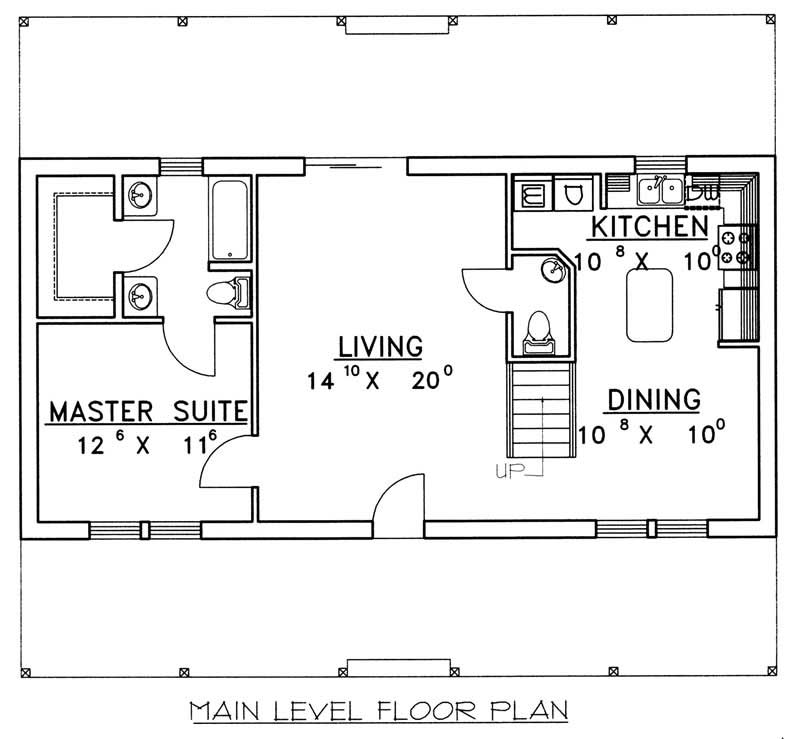 FIRST LEVEL FLOOR PLAN