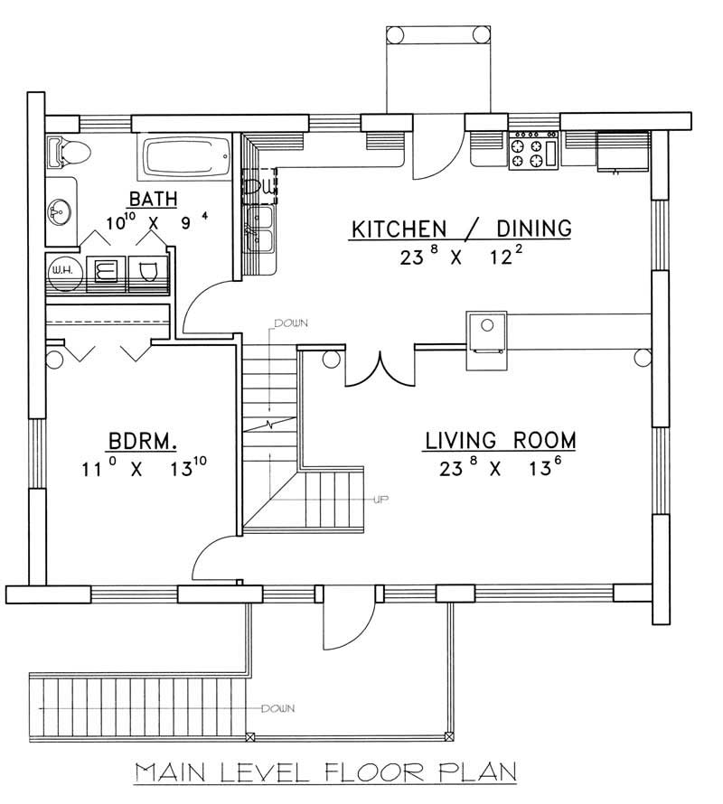 MAIN LEVEL FLOOR PLAN
