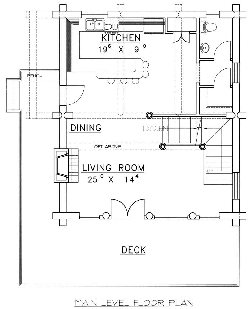 MAIN LEVEL FLOOR PLAN