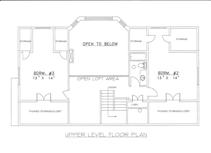 SECOND FLOOR PLAN