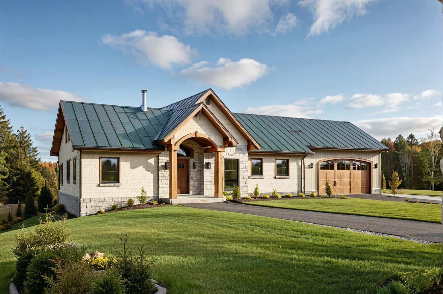 3-Bedroom, 2542 Sq Ft Craftsman House Plan - 132-1411 - Front Exterior