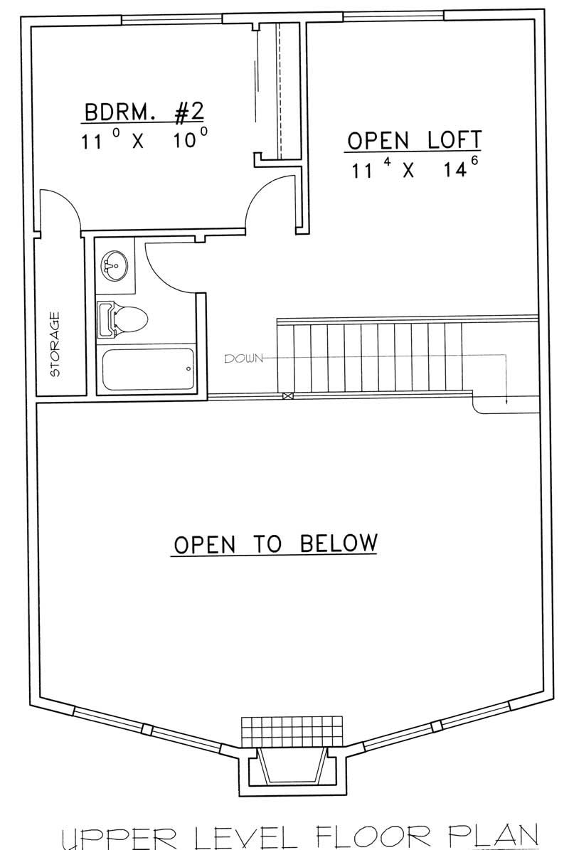 SECOND FLOOR PLAN