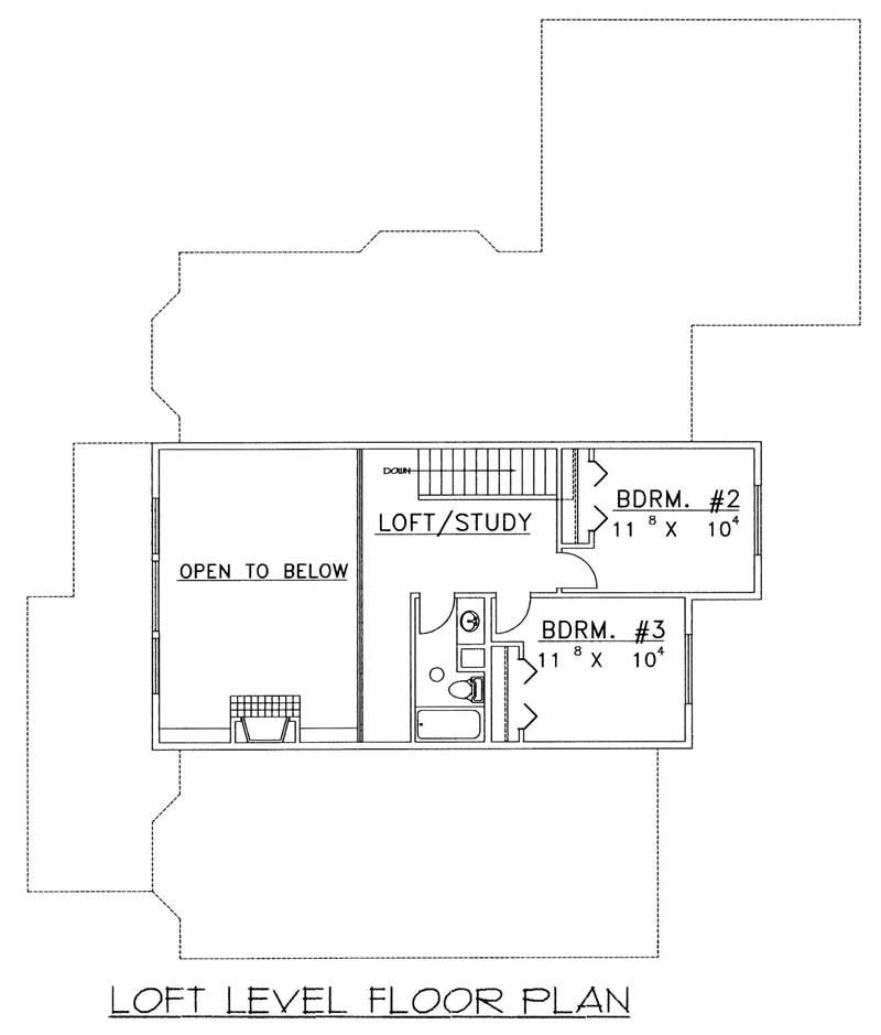SECOND FLOOR PLAN