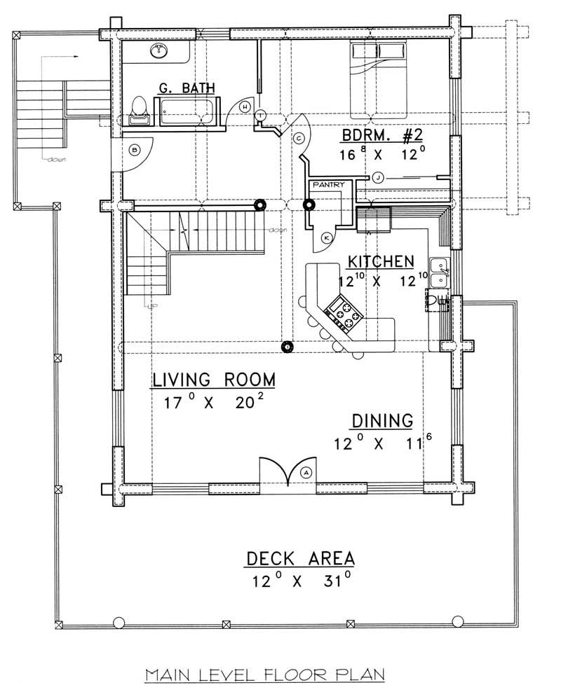 MAIN LEVEL FLOOR PLAN
