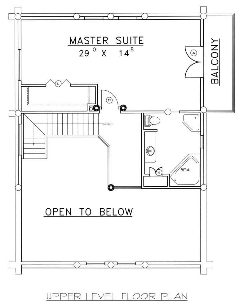 SECOND LEVEL FLOOR PLAN