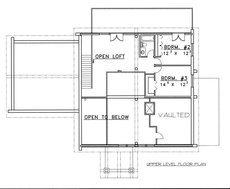 SECOND LEVEL FLOOR PLAN