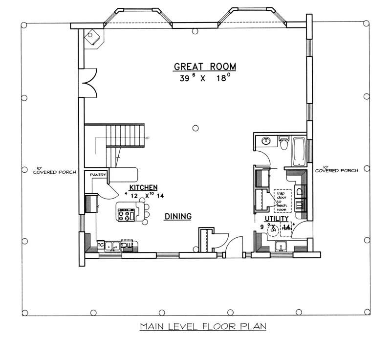 FIRST LEVEL FLOOR PLAN