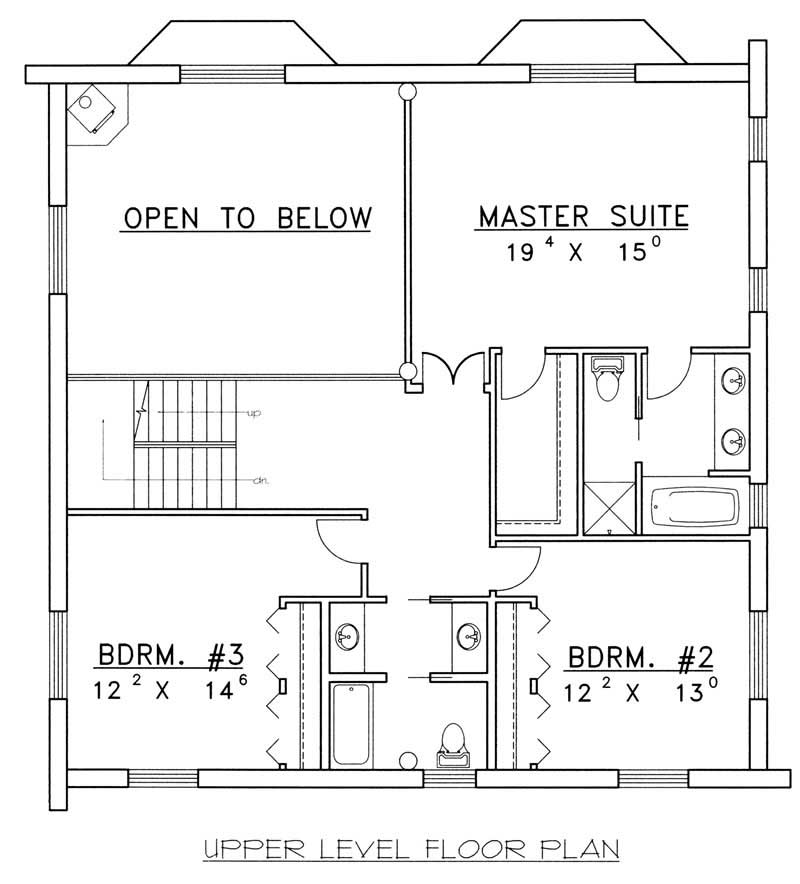 SECOND LEVEL FLOOR PLAN