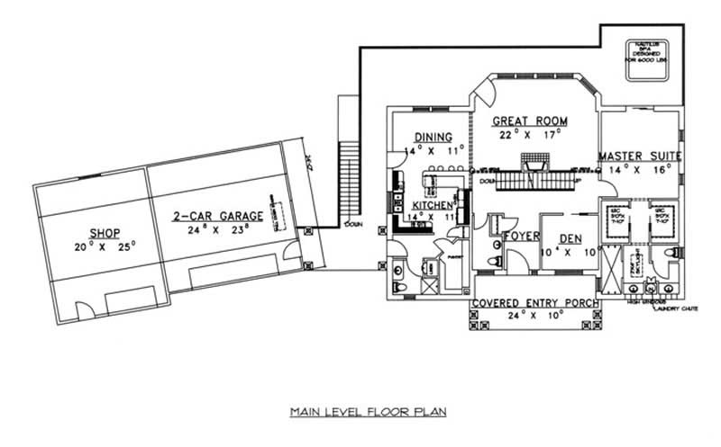 MAIL LEVEL FLOOR PLAN