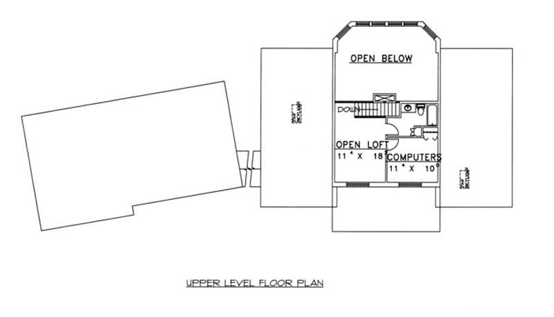SECOND LEVEL FLOOR PLAN